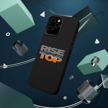 Impact-Resistant Phone Case - Rise to the Top, Durable Phone Cover, Gift for Motivational Quotes Lovers, Trendy Tech Accessories