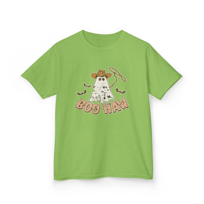 Boo Haunt Kids Tee, Halloween Shirt, Ghost Costume T-Shirt, Fun Kids Apparel, Spooky Party Outfit