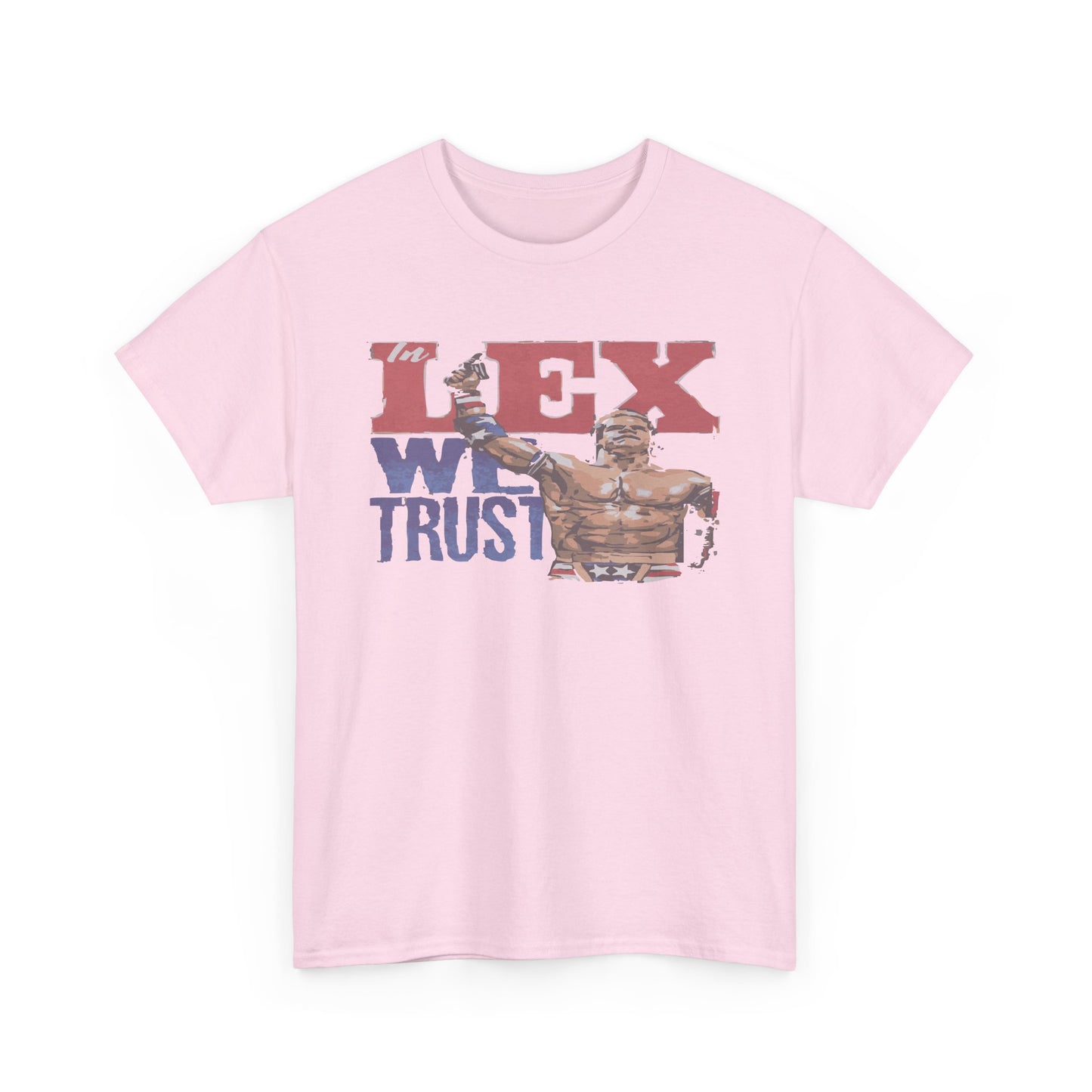 Unisex Cotton Tee with 'In Lex We Trust' Design, Casual Wear, Gift for Him/Her, Birthday, Independence Day, Patriotic Apparel