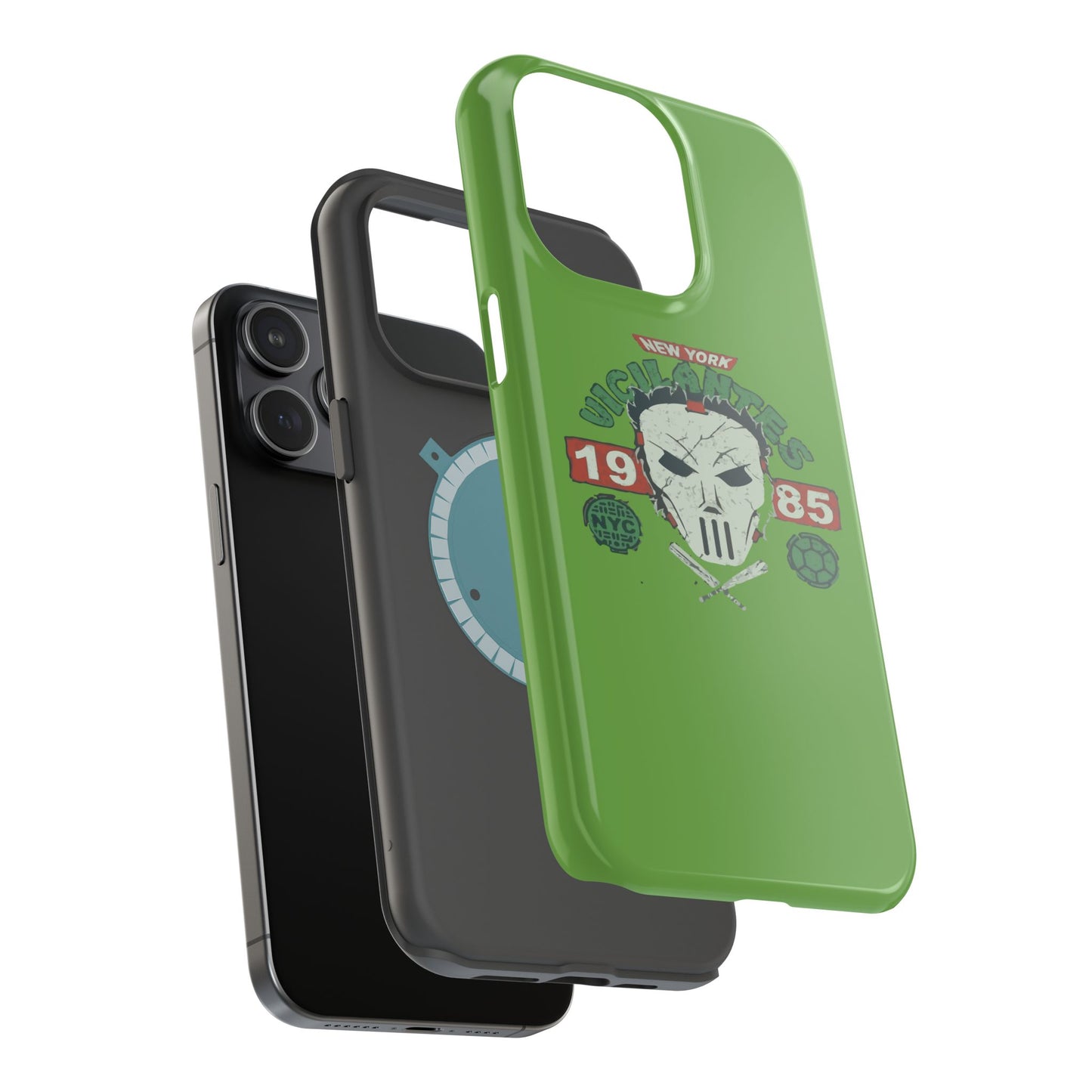 Urban Punk Phone Case, Tough Phone Cover, Skull Design Case, Gift for Him, Unique Mobile Accessory, NYC Style Case