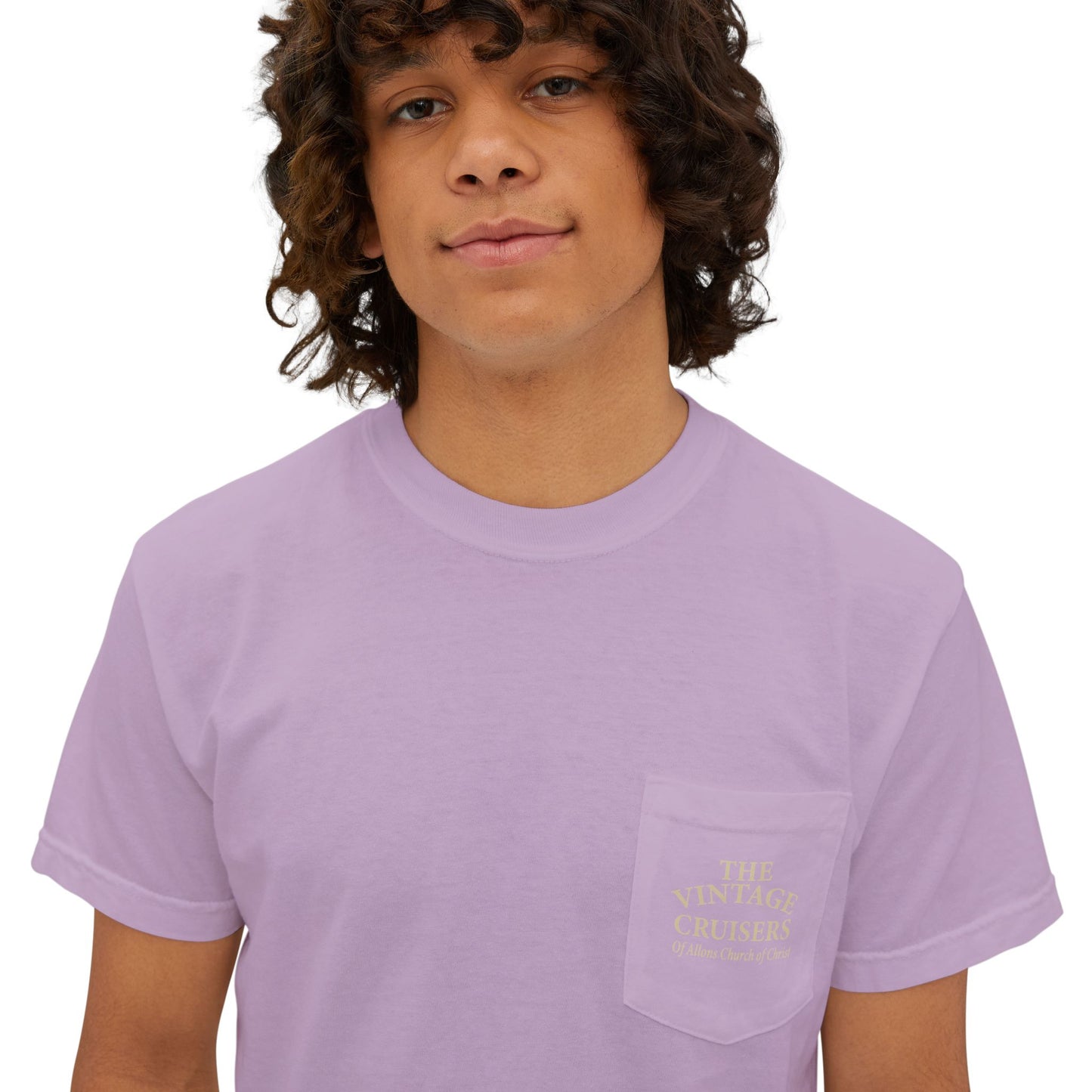 Vintage Allons church of Christ Cruise Pocket T-Shirt