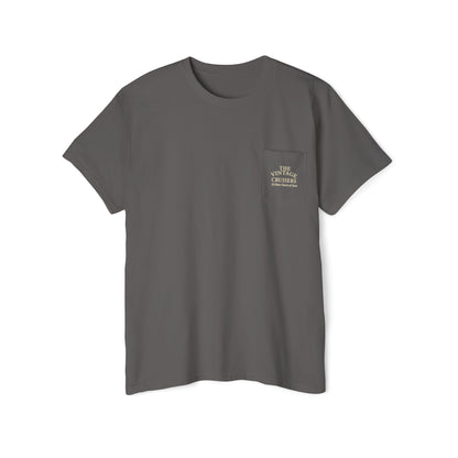 Retro Pocket Tee Allons Church of Christ Cruise 2025 Unisex T-Shirt
