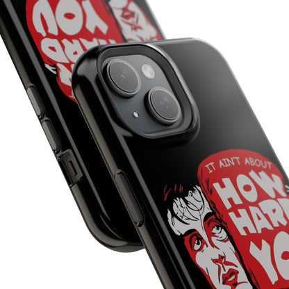 Impact-Resistant Phone Case, Rugged Smartphone Cover, Tough Phone Protection, Inspirational Gift, Motivational Tech Accessory