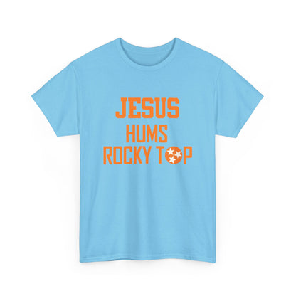 Jesus Hums Rocky Top Tee | Christian Football Tennessee Vols Shirt