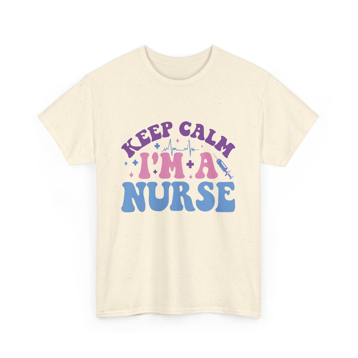 Nurse Appreciation Heavy Cotton Tee, Funny Nurse Gift, Medical Humor Shirt, Nurse Day Celebration Tee, Caregiver Outfit