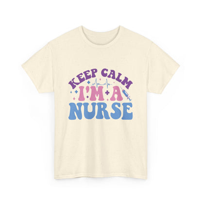 Nurse Appreciation Heavy Cotton Tee, Funny Nurse Gift, Medical Humor Shirt, Nurse Day Celebration Tee, Caregiver Outfit