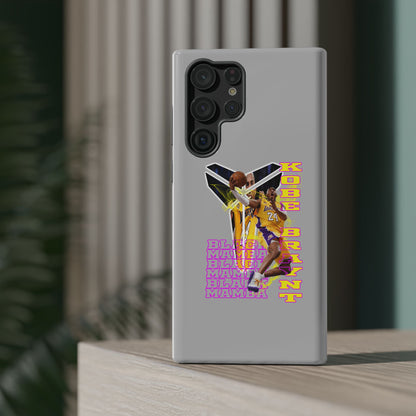 Impact-Resistant Phone Case — Bold Retro Basketball Graphic