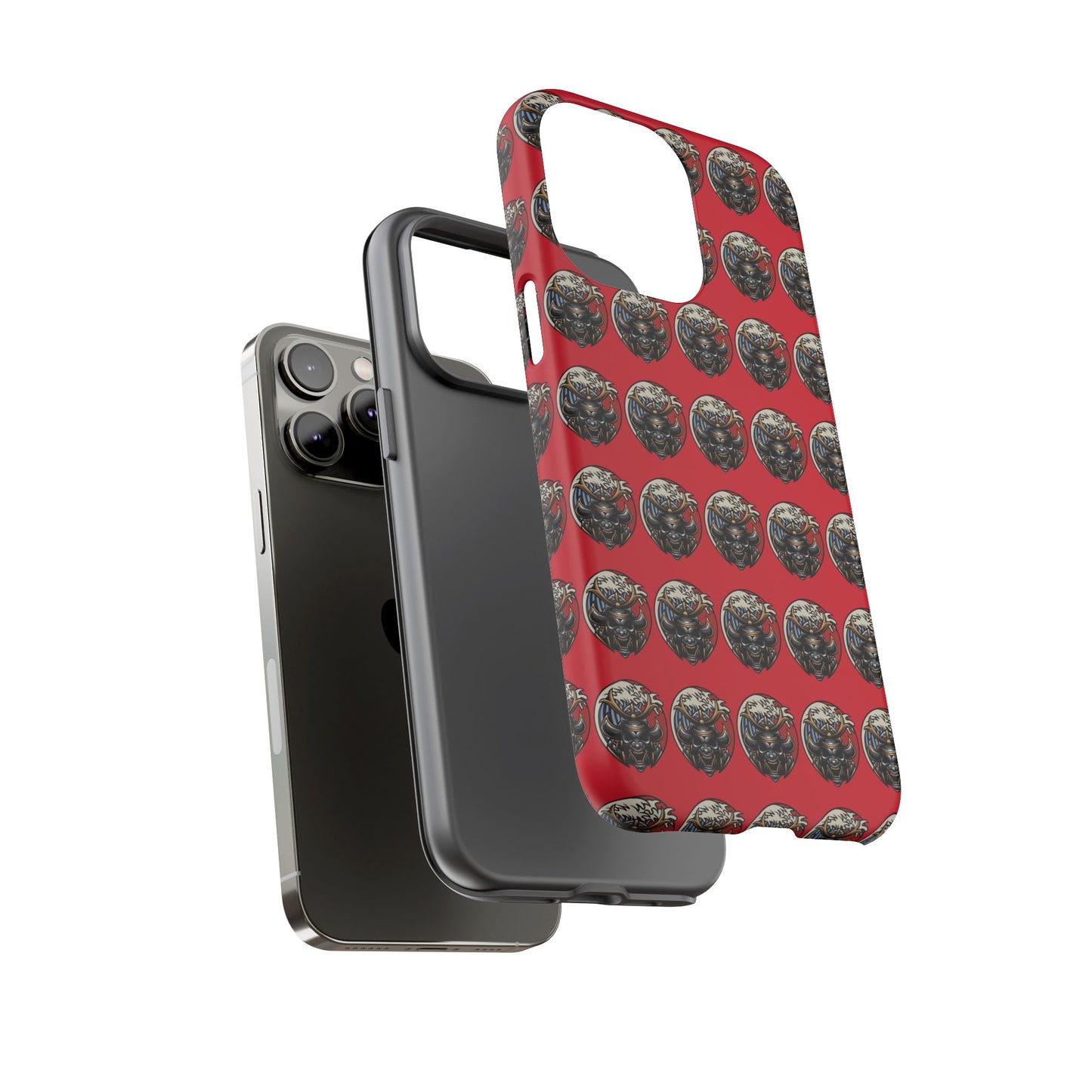 Bold Phone Case, Tough Phone Cover, Red Phone Protector, Unique Gift for Him/Her, Trendy Tech Accessory