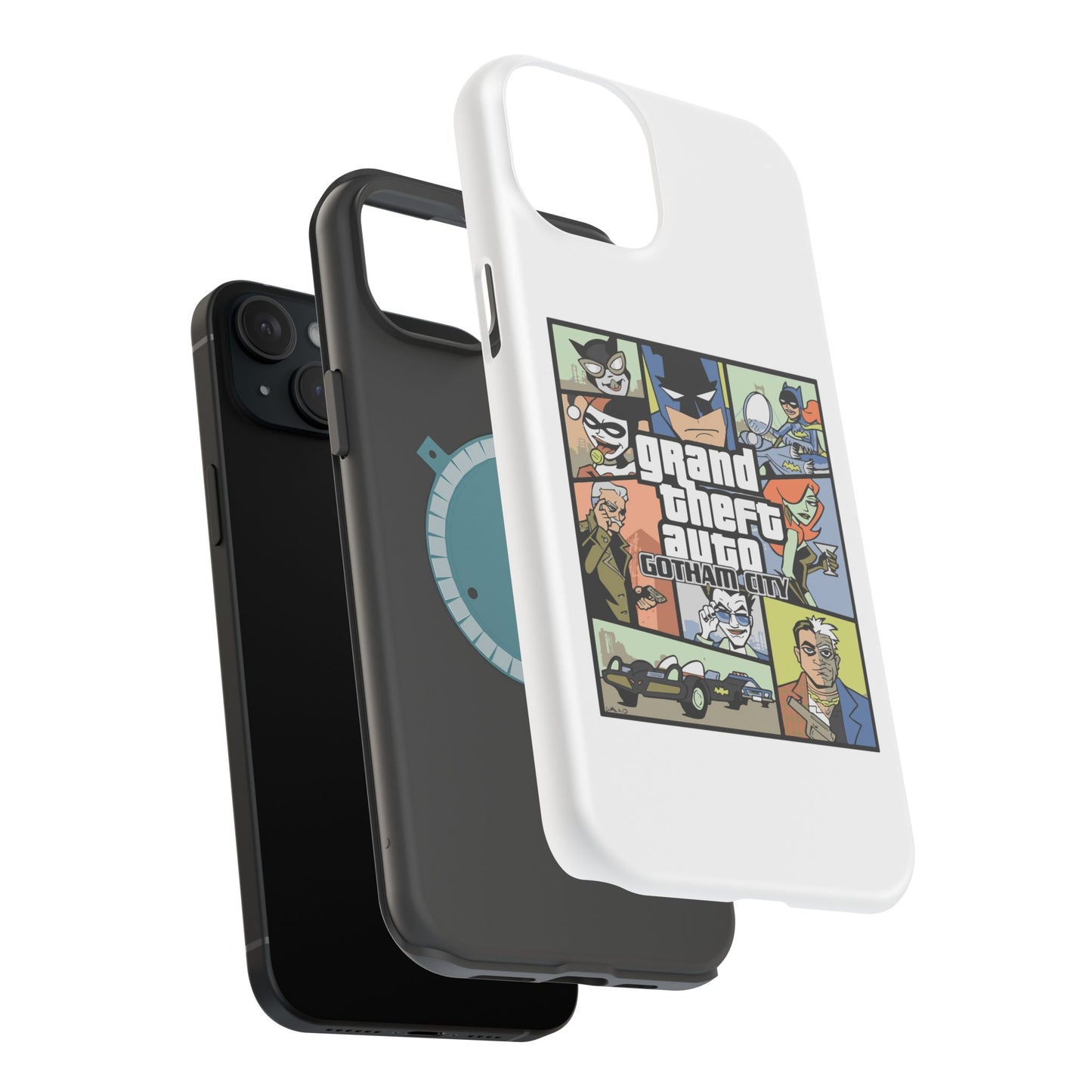 Grand Theft Auto Magnetic Tough Case, Gaming Phone Case, GTA Art Phone Cover, Gifts for Gamers, Cool Cell Phone Case