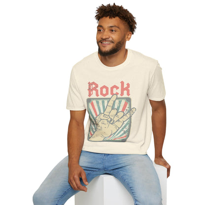 Rock On Unisex T-Shirt - Music Lover Gift, Concert Wear, Casual Style, Graphic Tee, Rock n Roll Apparel