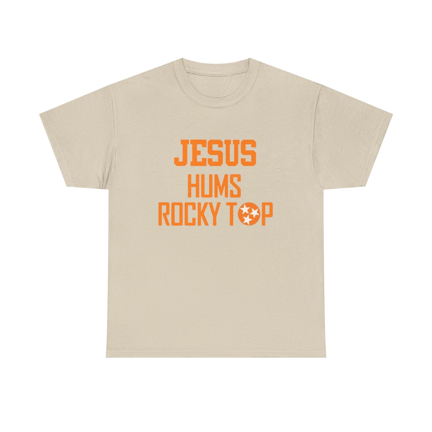 Jesus Hums Rocky Top Tee | Christian Football Tennessee Vols Shirt