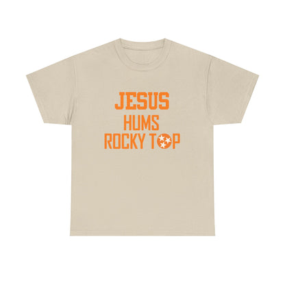 Jesus Hums Rocky Top Tee | Christian Football Tennessee Vols Shirt