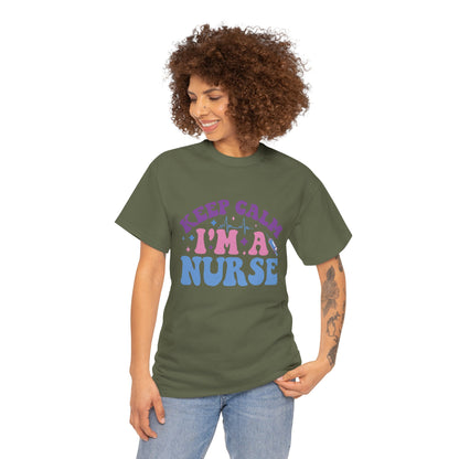 Nurse Appreciation Heavy Cotton Tee, Funny Nurse Gift, Medical Humor Shirt, Nurse Day Celebration Tee, Caregiver Outfit