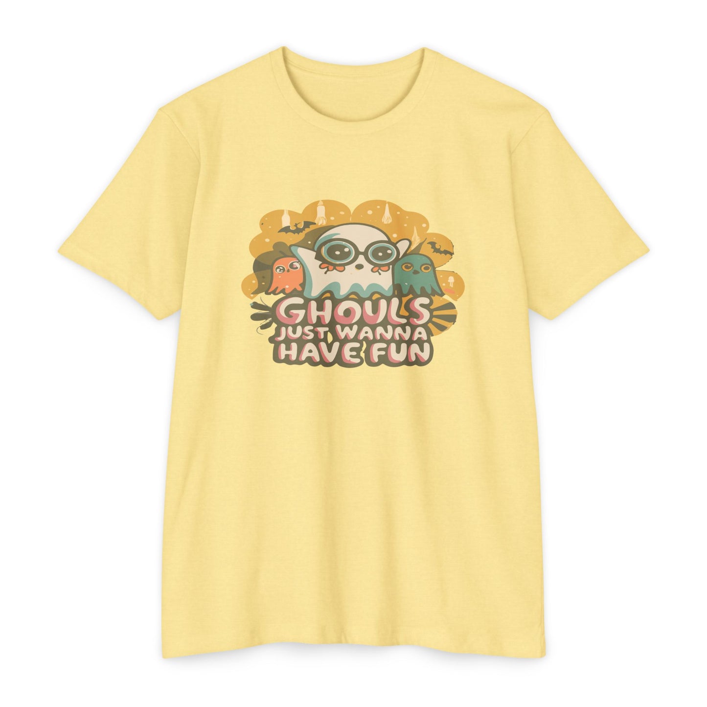 Halloween Fun Graphic Tee, Ghouls T-shirt, Unisex T-shirt, Spooky Shirt, Casual Halloween Apparel