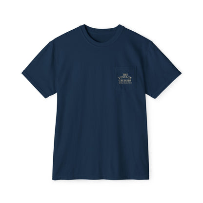 Vintage Allons church of Christ Cruise Pocket T-Shirt