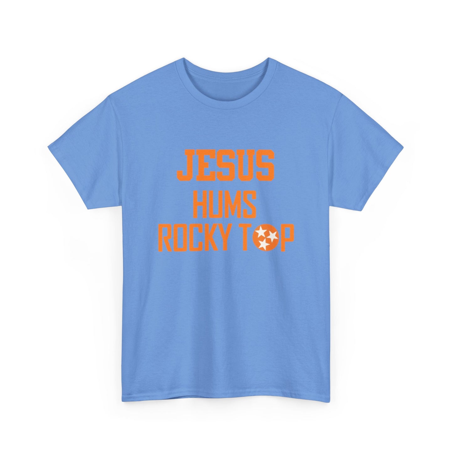 Jesus Hums Rocky Top Tee | Christian Football Tennessee Vols Shirt