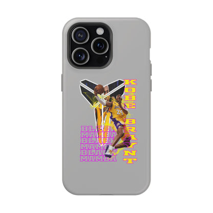 Impact-Resistant Phone Case — Bold Retro Basketball Graphic