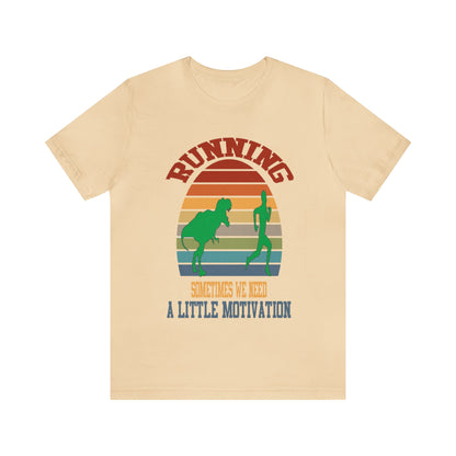 Running With Movite Unisex Jersey Short Sleeve Tee
