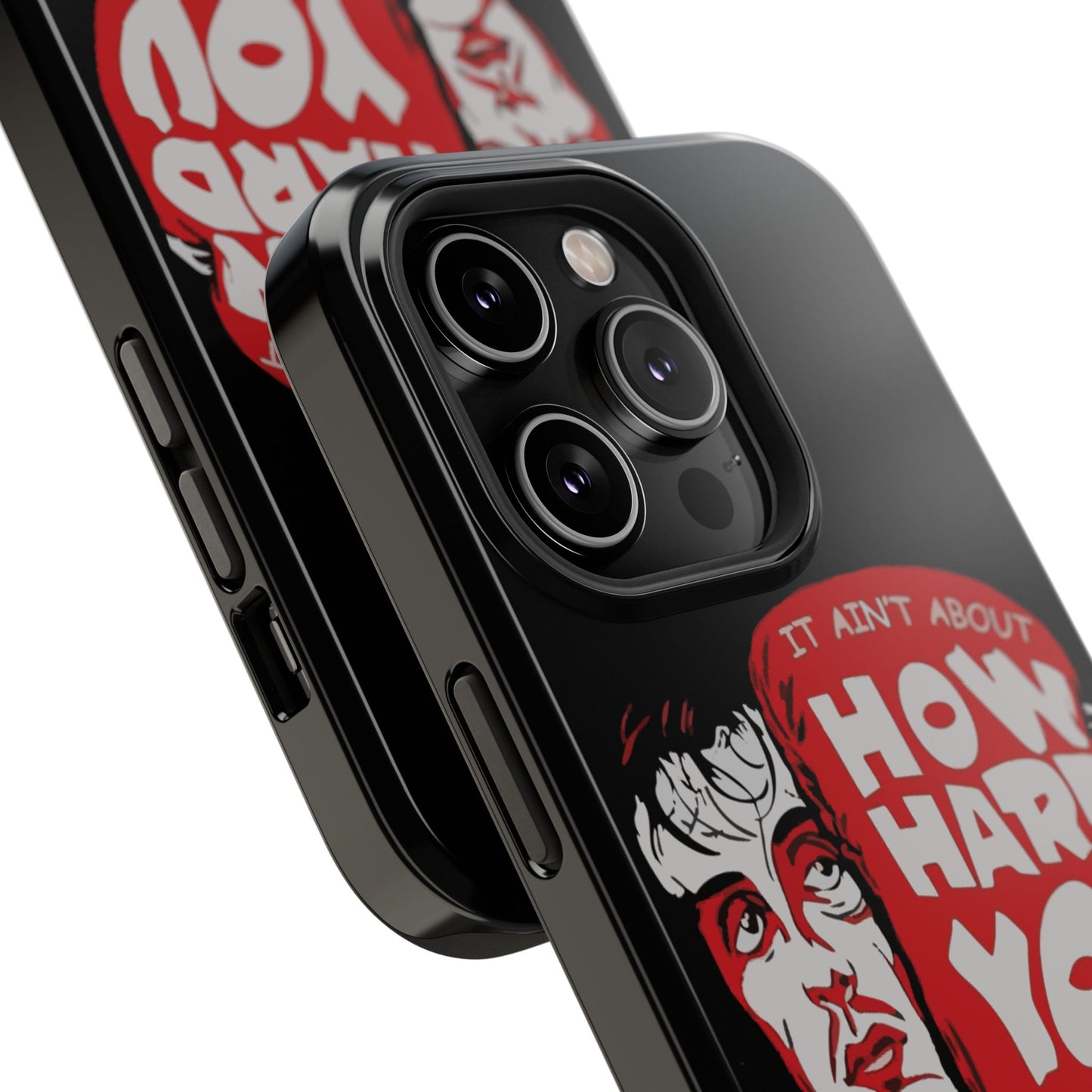 Impact-Resistant Phone Case, Rugged Smartphone Cover, Tough Phone Protection, Inspirational Gift, Motivational Tech Accessory