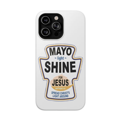 Jesus Message Impact-Resistant Case, Faith-Based Phone Cover, Inspirational Tech Accessory, Christian Gift, Bible Verse Case