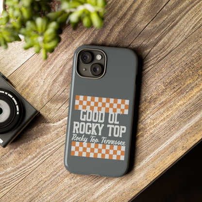 Rocky Top Phone Case, Tennessee Pride Case, Gift for Volunteers, Durable Phone Cover, College Student Accessory, Sports Fan Merchandise