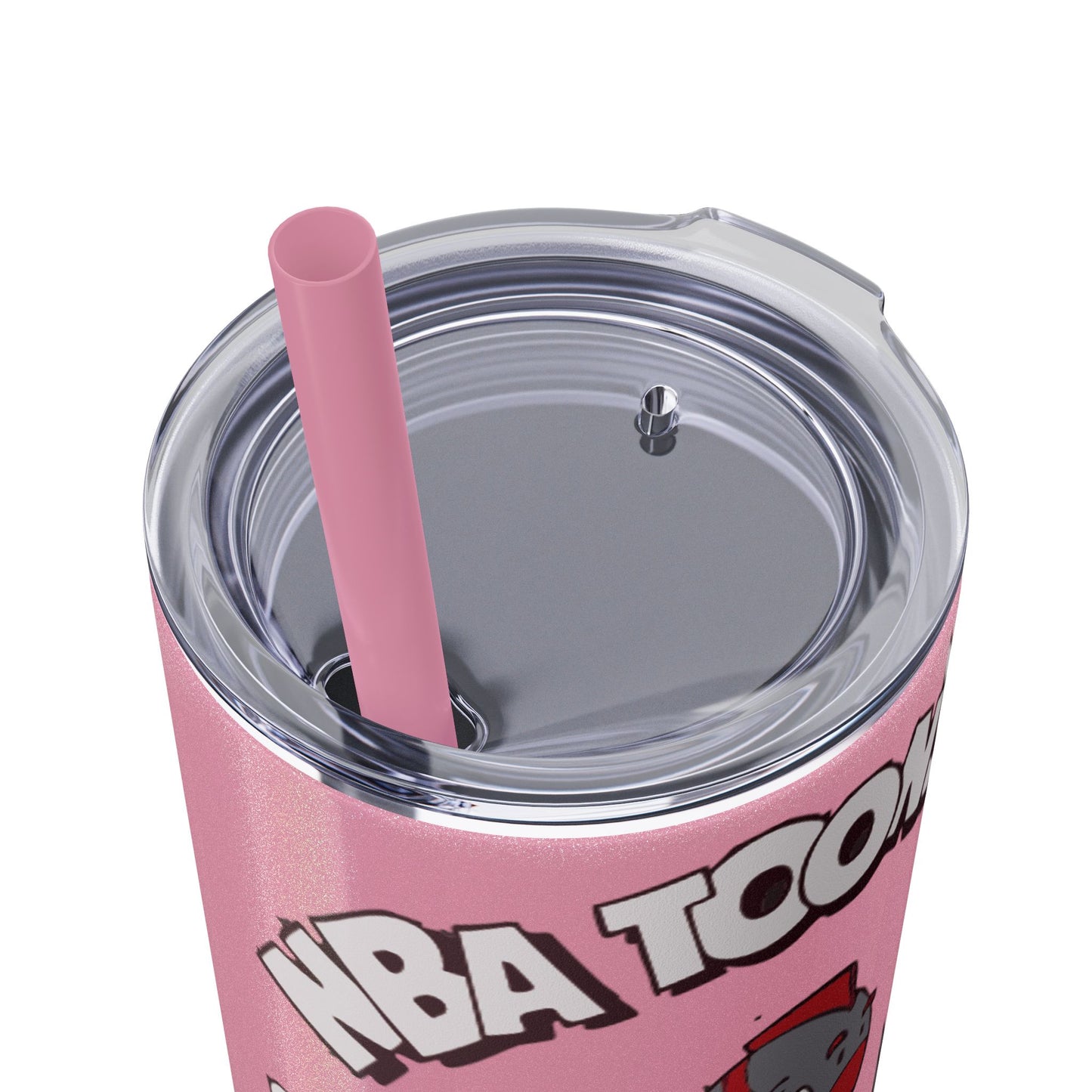 NBA Toons Skinny Tumbler with Straw, 20oz - Stylish Drinkware for Sports Fans, Gift for Birthdays, Holidays, Basketball Lovers, Fun [...]