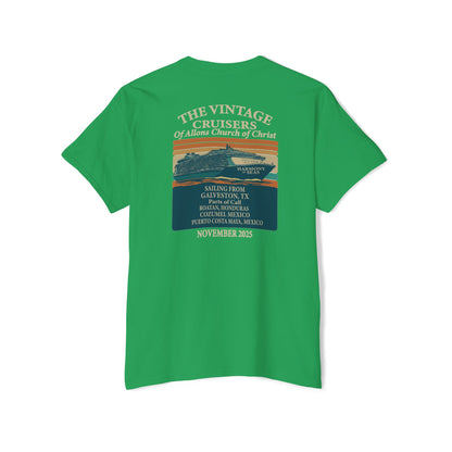Retro Pocket Tee Allons Church of Christ Cruise 2025 Unisex T-Shirt