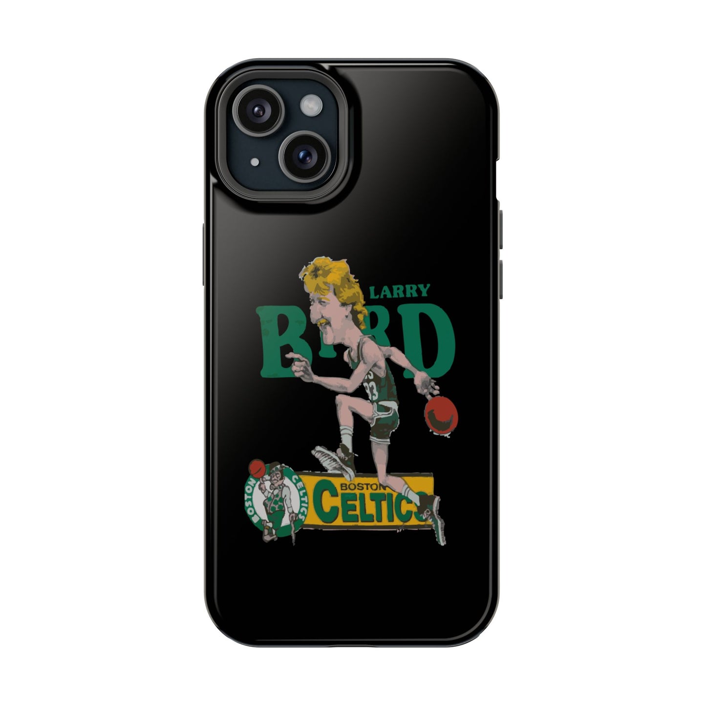 Larry Bird Impact-Resistant Phone Case, Sports Fan Gift, Basketball Accessories, Celtics Merchandise, Unique Phone Cover