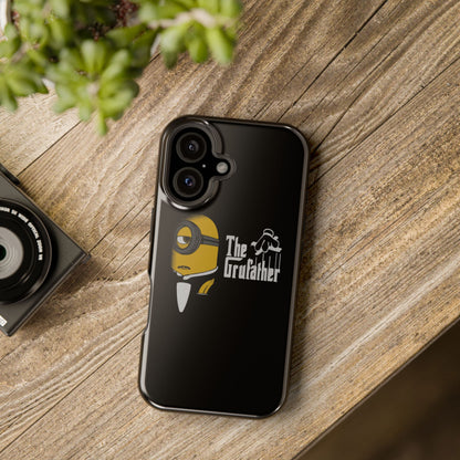 Magnetic Tough Cases: The Gruffather Phone Cover, Gift for Minions Fans, Unique Cell Phone Case, Durable Protective Case, Fun Cartoon Design