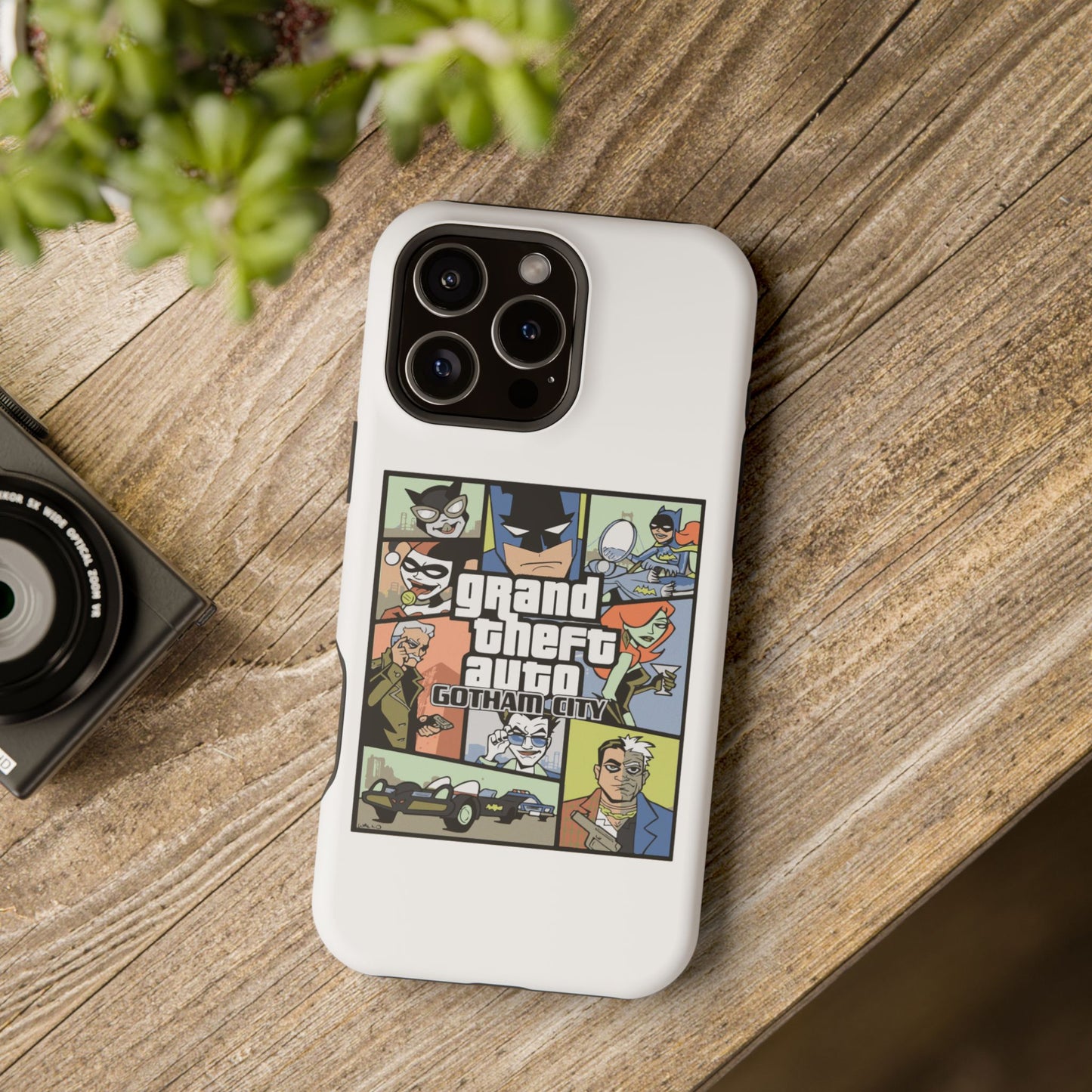 Grand Theft Auto Magnetic Tough Case, Gaming Phone Case, GTA Art Phone Cover, Gifts for Gamers, Cool Cell Phone Case