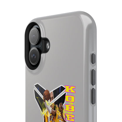 Impact-Resistant Phone Case — Bold Retro Basketball Graphic