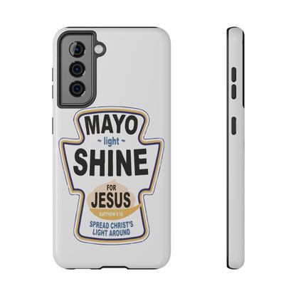 Jesus Message Impact-Resistant Case, Faith-Based Phone Cover, Inspirational Tech Accessory, Christian Gift, Bible Verse Case