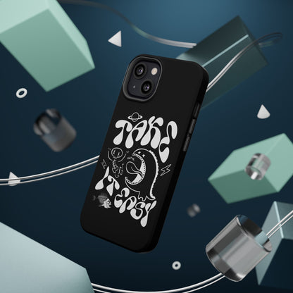 Magnetic Phone Case - Take It Easy Design, Cute Phone Cover, Gift for Him or Her, Trendy Accessories, Unique Tech Gifts