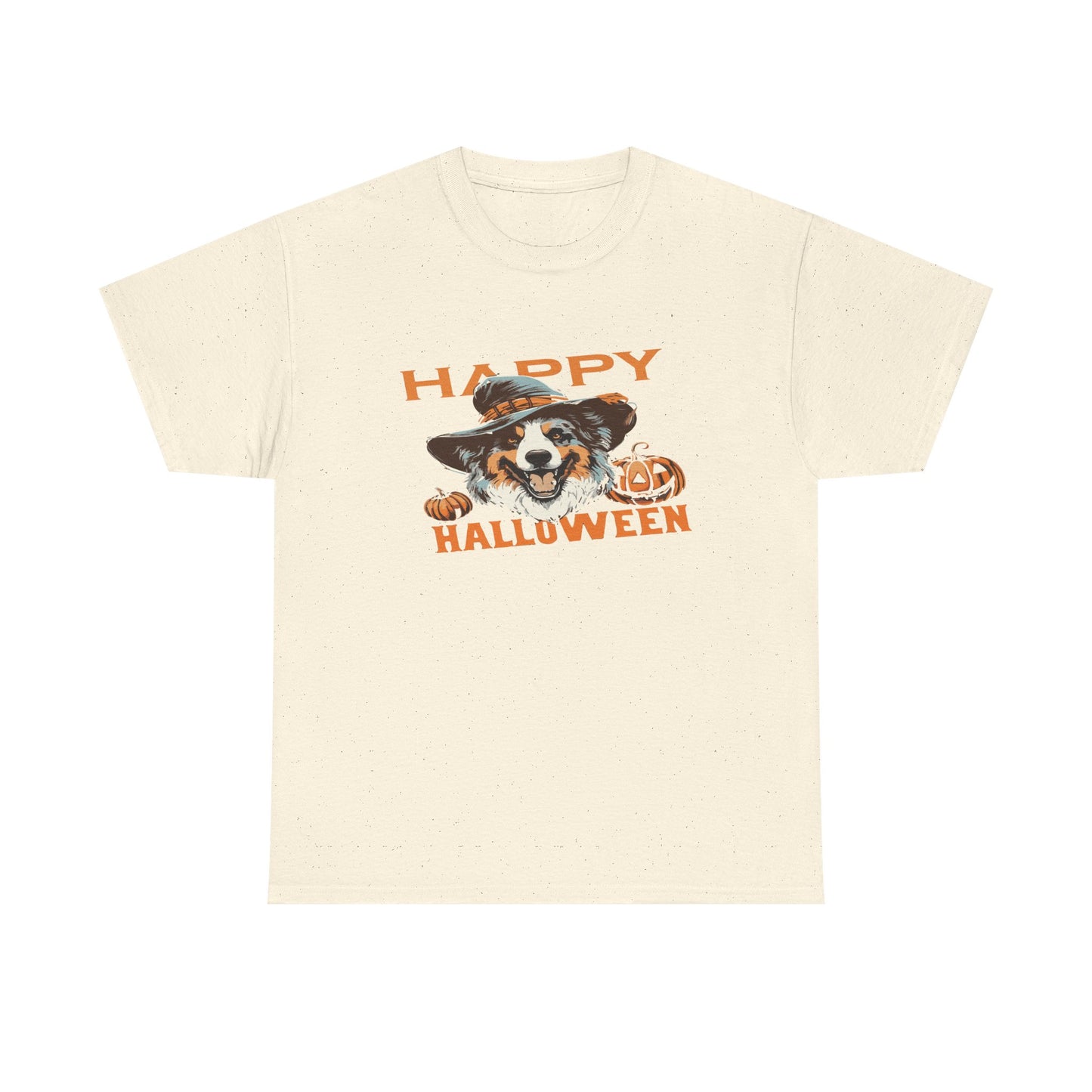 Halloween Dog Graphic Tee, Unisex T-Shirt, Spooky Pet Shirt, Fall Apparel, Trick or Treat Top