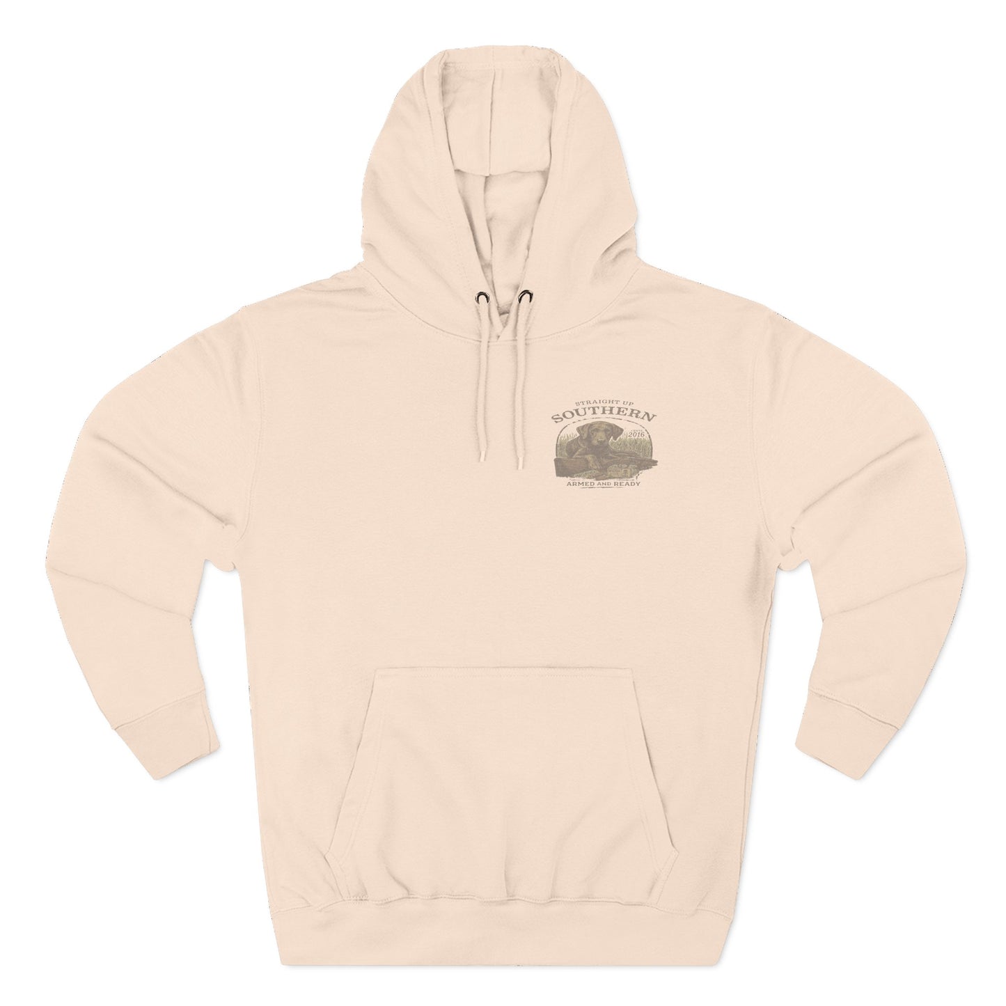 Southern Retriever Hoodie — 'Straight Up Southern' Graphic Pullover