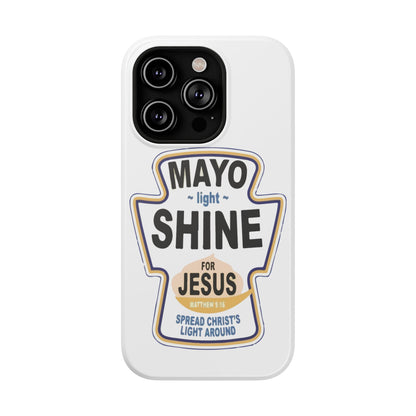 Jesus Message Impact-Resistant Case, Faith-Based Phone Cover, Inspirational Tech Accessory, Christian Gift, Bible Verse Case