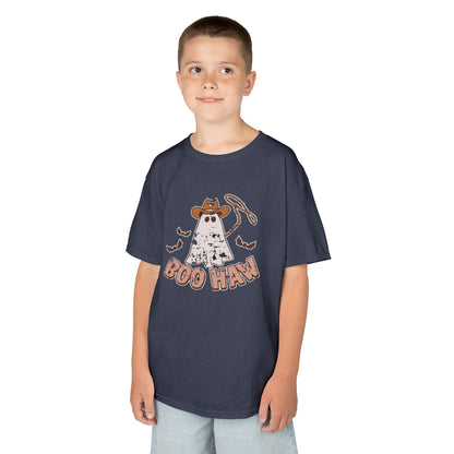 Boo Haunt Kids Tee, Halloween Shirt, Ghost Costume T-Shirt, Fun Kids Apparel, Spooky Party Outfit