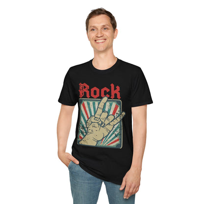 Rock On Unisex T-Shirt - Music Lover Gift, Concert Wear, Casual Style, Graphic Tee, Rock n Roll Apparel