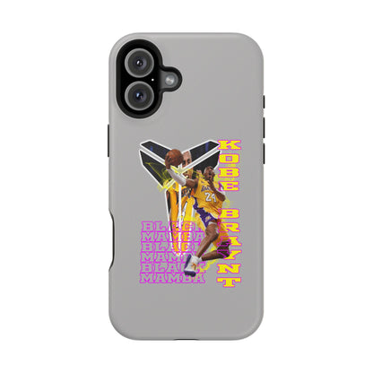 Impact-Resistant Phone Case — Bold Retro Basketball Graphic