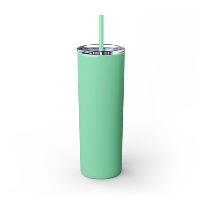 Nurse Skinny Tumbler, 20oz, Motivational Drinkware, Gift for Nurses, Summer Hydration, Nurse Appreciation Day