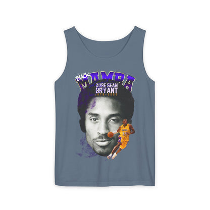 Kobe Bryant Tribute Tank Top, Unisex Basketball Apparel, Gift for Sports Fans, Summer Casual Wear, Mamba Mentality Fashion