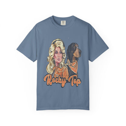 Rocky Top Retro T-Shirt, Dog Lover Tee, Vintage Country Shirt, Music Festival Apparel, Unique Gift for Pet Owners