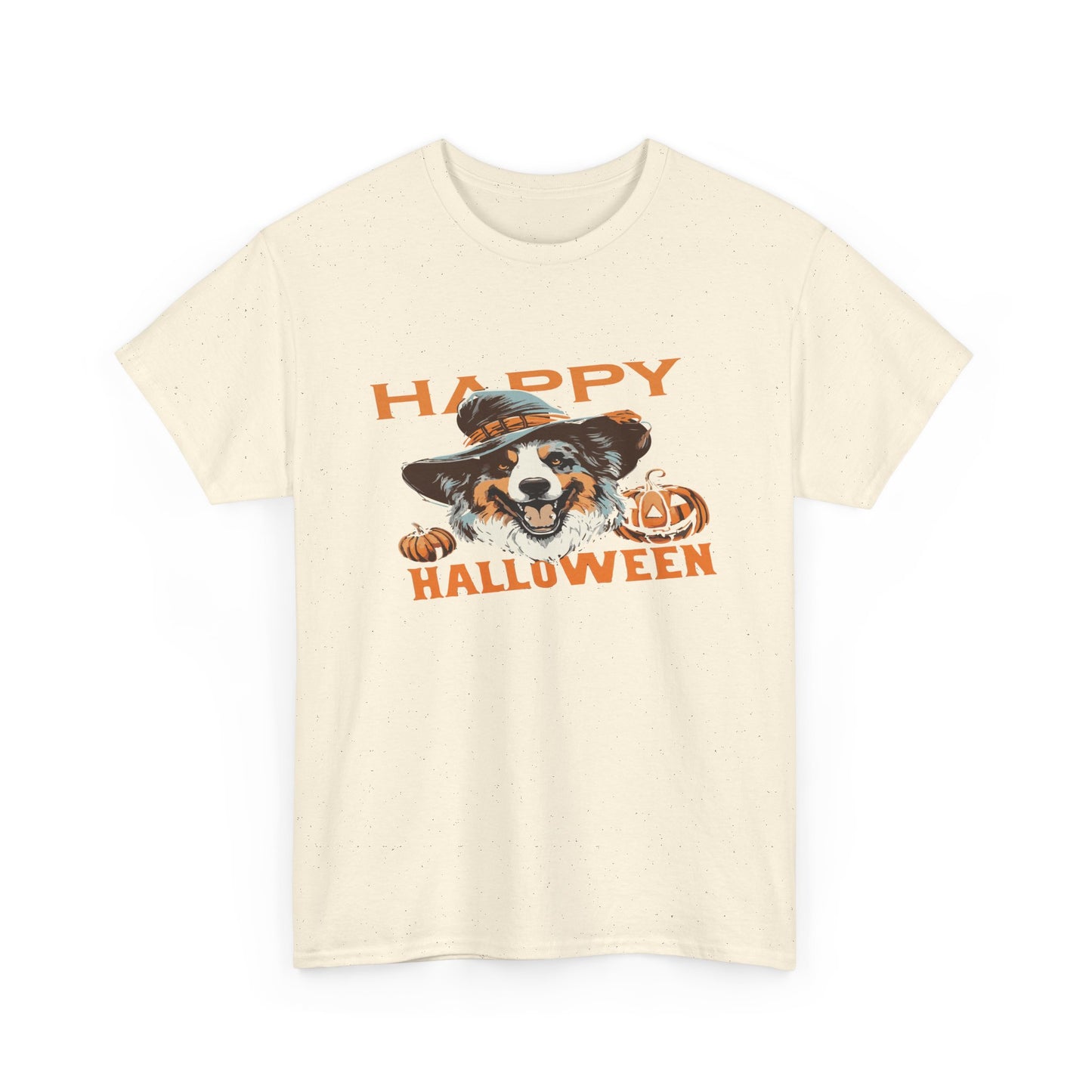 Halloween Dog Graphic Tee, Unisex T-Shirt, Spooky Pet Shirt, Fall Apparel, Trick or Treat Top