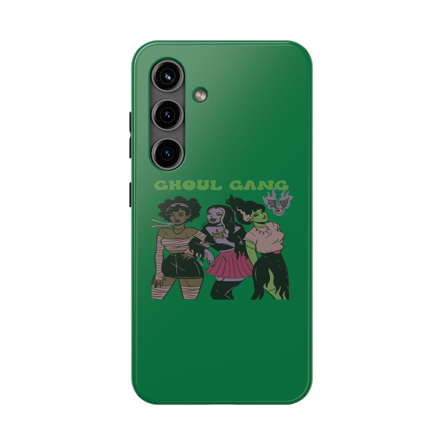Ghoul Gang Tough Phone Case, Phone Accessory, Halloween Gift, Spooky Aesthetic, Durable Protection, Trendy Design