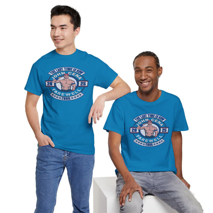Wrestling Tribute Tee, John Cena Farewell Shirt, Unisex Graphic Tee, Fan Merchandise, Gift for Sports Lovers