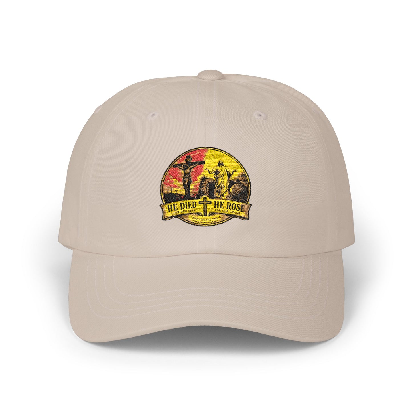 Dad Cap — Vintage Outdoors Patch “Blessed Are The Poor”