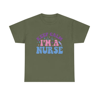 Nurse Appreciation Heavy Cotton Tee, Funny Nurse Gift, Medical Humor Shirt, Nurse Day Celebration Tee, Caregiver Outfit