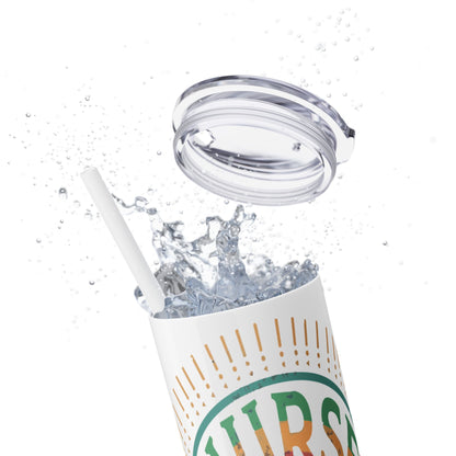 Nurse Skinny Tumbler, 20oz, Motivational Drinkware, Gift for Nurses, Summer Hydration, Nurse Appreciation Day