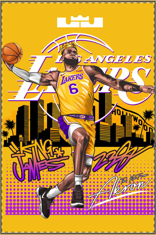 Vibrant Basketball Satin Posters, Wall Art Decor, Home Decor, Sports Room Decoration, Gift for Fans