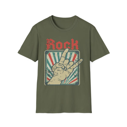Rock On Unisex T-Shirt - Music Lover Gift, Concert Wear, Casual Style, Graphic Tee, Rock n Roll Apparel